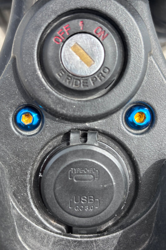 Key ignition titanium